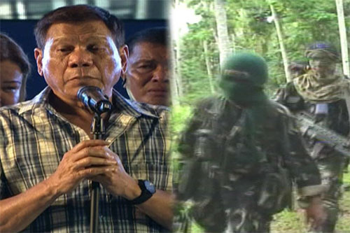 Duterte ofrece un diálogo de paz a Abu Sayyaf El presidente de Filipinas ofrece un diálogo de paz a Abu Sayyaf